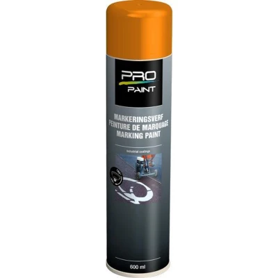 Afbeelding van Pro paint markeringsverf 600 ml, oranje