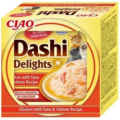 Afbeelding van Inaba Dashi Delights Chicken With Tuna &amp; Salmon Recipe