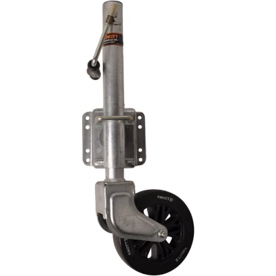 Afbeelding van Steunwiel wegklapbaar 210x50mm Ø51mm KNOTT Neuswielen &amp; Klemmen BouwmanAanhangwagens.nl