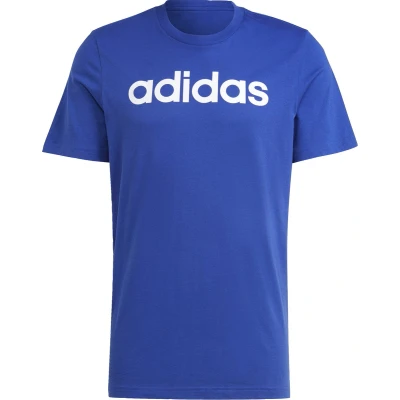Afbeelding van adidas Performance M LIN SJ T Tshirt print, Heren, Maat: Medium, Blue