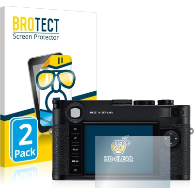 Afbeelding van BROTECT Screenprotector voor Leica M10 P Folie Beschermfolie transparant (2 Stuks)