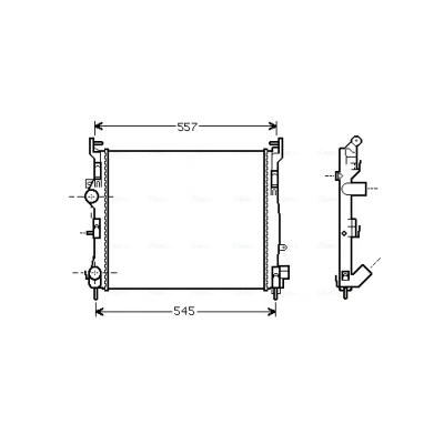 Afbeelding van Ava Cooling Radiateur RTA2362