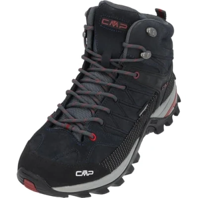Afbeelding van CMP Rigel MID Trekking Shoes WP Outdoorschoenen, Heren, Maat: 47, Anthrazit Leer en textiel