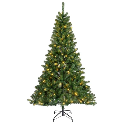 Afbeelding van Kunstkerstboom Monarch pine 180 cm 260 lampjes Everlands