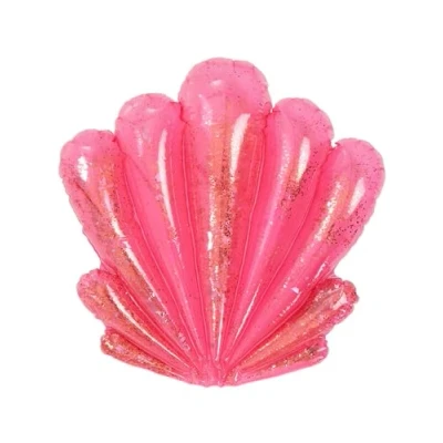 Afbeelding van Opblaasbare roze schelp 73 cm decoratie/speelgoed decoraties Summer Hawaii party