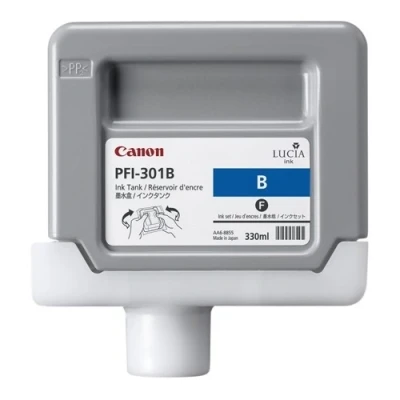 Image de Canon LUCIA PFI 301 B bleu originale réservoir d&#039;encre