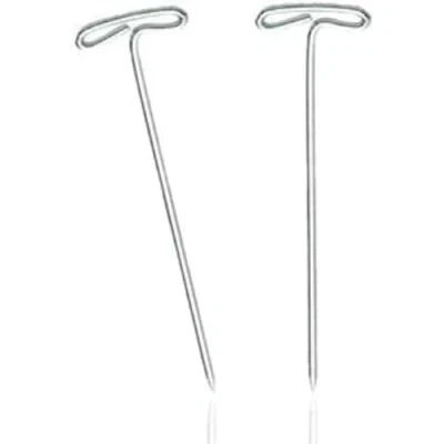 Afbeelding van Prym T spelden staal 0.75x32mm zilver.