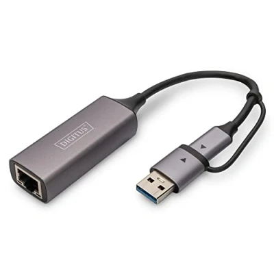 Afbeelding van Digitus DN 3028 Netwerkadapter 2.5 GBit/s USB, USB 3.0, 3.1 Gen 1, 3.2 1 (USB 3.0), A