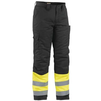 Image de Pantalon haute visibilité hiver jaune fluorescent/noir
