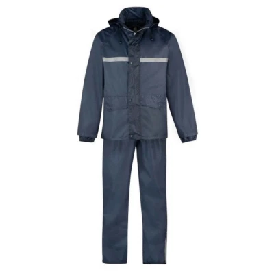 Afbeelding van Björnson Regenpak Dusch Donkerblauw Vrijetijdskleding 3xl Unisex