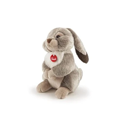 Afbeelding van Trudi knuffel Haas Grijs 29 cm Hoge kwaliteit pluche Knuffeldier voor jongens en meisjes 18x29x22 maat M