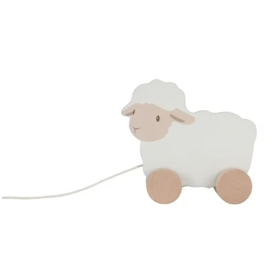Afbeelding van Little Dutch Farm Trekfiguur Schaap