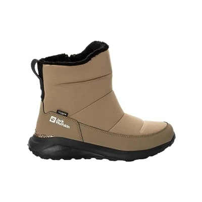 Afbeelding van Jack Wolfskin Dromoventure Texapore Snowboots, Dames, Maat: 40, Chestnut Imitatieleer/ textiel