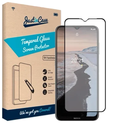 Afbeelding van Just in Case Gehard Glas Edge to Screenprotector Nokia G10/G20