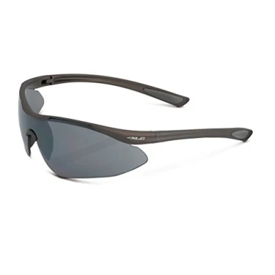 Afbeelding van XLC Zonnebril Bali Sg f09 handgrepen Ringo GR S05 130 mm, grijs/antraciet, klemringen rood unisex (1 stuk), Bruin