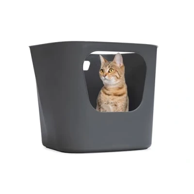 Afbeelding van Kattenbak Lotus Eco grijs