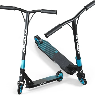 Afbeelding van Apollo Stunt Scooter Stuntstep Genesis Pro X Zwart/Munt