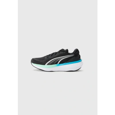 Afbeelding van Puma Scend PRO 2 Trainingsschoen, Dames, Maat: 48.5, Black/mint/speed blue Schoenen
