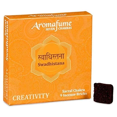 Afbeelding van Aromafume 2e Chakra wierookblokjes