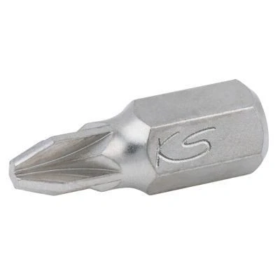 Afbeelding van KS Tools 930.3020 9303020 Kruis bit PZ 1 Vernikkeld stuk(s)