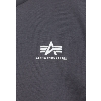 Afbeelding van Alpha Industries HALF ZIPP Sweater, Heren, Maat: Medium, Vintage grey