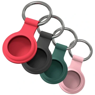 Afbeelding van JT Berlin 10810 AirTag sleutelhanger Apple Zwart, Rood, Groen, Pink