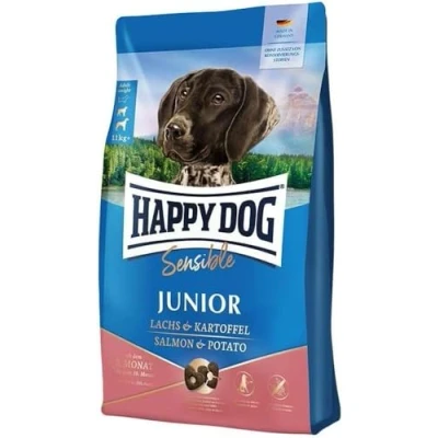 Afbeelding van Happy Dog Sensible Junior Zalm &amp; Aardappel 4kg