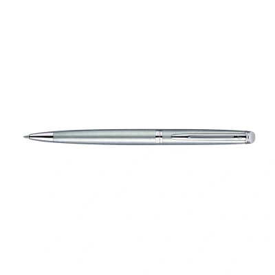 Afbeelding van Waterman Hémisphère Stainless Steel CT Balpen Kleur: Staal De Vulpenwereld
