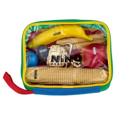 Afbeelding van Nino Percussie set NINOSET4, 8 delig, incl. tas