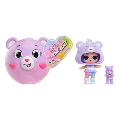 Image de L.O.L. Surprise! Loves Care Bears Tots Comprend 1 Poupée, des Tenues et Accessoires, Boule Bisounours, Emballage Opaque, Collectionnez les 6 Poupées