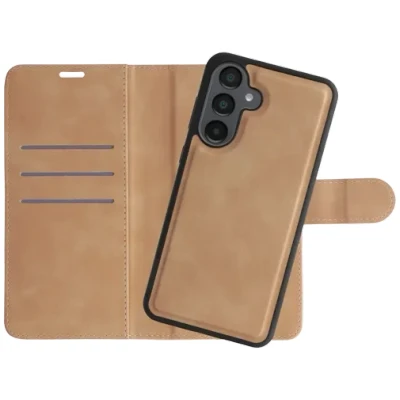 Afbeelding van Just in Case Uitneembare PU leer Book Bruin Samsung Galaxy A36 5G/A56 5G
