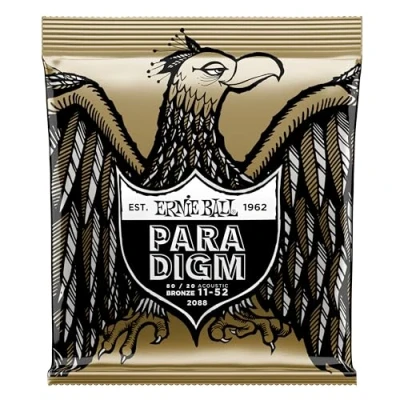 Afbeelding van Ernie Ball PARADIGM Acoustic Light 2088 Gitaarsnaren voor westerngitaar .011 .052