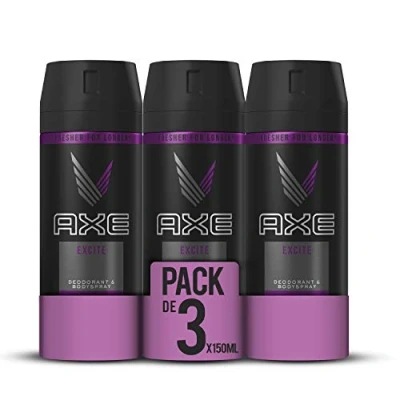 Afbeelding van Axe Anti Transpirant Deodorant Spray Excite 150 ml