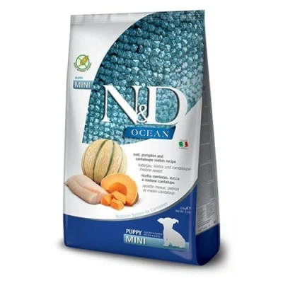 Afbeelding van Farmina N&amp;D Ocean Puppy mini Kabeljauw, pompoen &amp; meloen 800gr