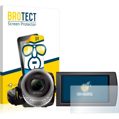 Afbeelding van BROTECT Screenprotector voor Sony FDR AX53 Folie Beschermfolie transparant (2 Stuks)