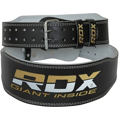 Afbeelding van RDX Sports Gym Lederen Gewichtenhef Riem