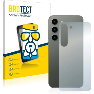 Afbeelding van BROTECT Screenprotector voor Samsung Galaxy S23 (Achterkant) Folie Beschermfolie Beschermglas transparant