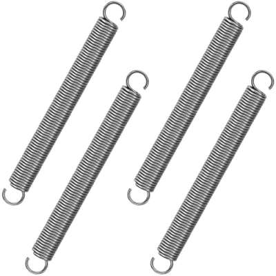 Afbeelding van GUNGY Set van 4 trekveren met roestvrijstalen haak, trekveer 100 mm, buitendiameter 10 draaddiameter 1,2 maximale trekkracht 3,2 kg, x mm