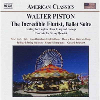 Afbeelding van Seattle Symphony Orchestra, Gerard Schwarz Piston: The Incredible Flutist (CD)
