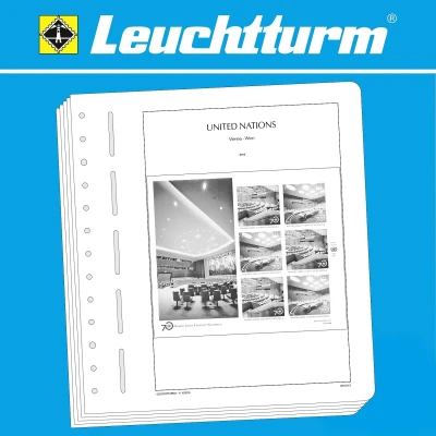 Afbeelding van Leuchtturm, Supplement U.N.O. Wenen velletjes jaar 2023