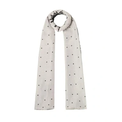 Afbeelding van LIU JO Stola POIS Color Block Halsdoek, Dames, Maat: One Size, Nero