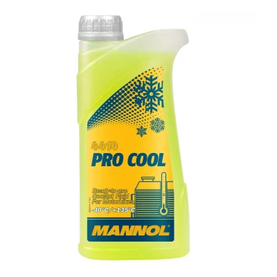 Afbeelding van MANNOL Pro Cool MN4414 1 Anti vries/koelvloeistof G13 Geel