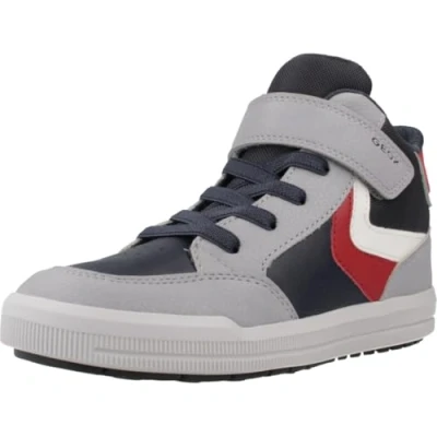 Afbeelding van Geox J Arzach Boy A Sneakers voor jongens, grijs.