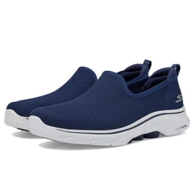 Afbeelding van Skechers Instappers, Dames, Maat: 37, Blauw Textiel