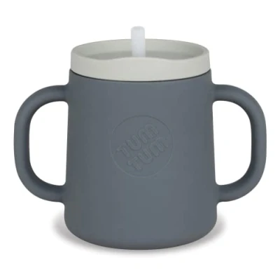 Afbeelding van TUM Voedingsdeskundige drinkbeker voor baby&#039;s, 250 ml, grijs
