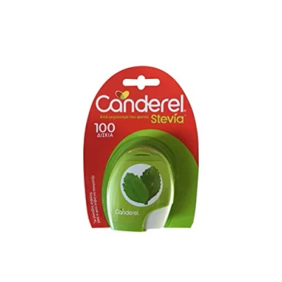 Afbeelding van Canderel Groen Sweet Stevia 100 tbsp 2 verpakkingen Kunstmatige sweetener Meest populaire Heerlijk alternatief voor suiker Geen calorieën Ideaal je koffie en thee