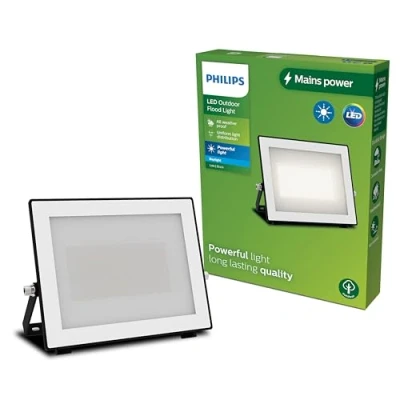 Afbeelding van Philips Lois floodlight Zwart 50W Koel wit licht; 5000K Verstraler