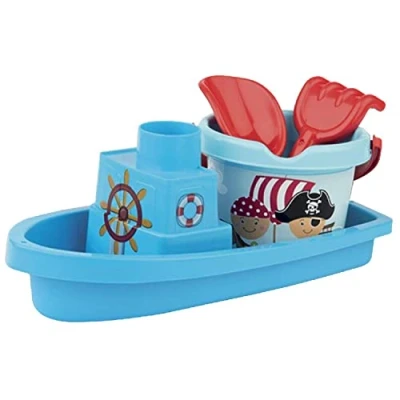 Afbeelding van Boot met Strandset Hello Kitty
