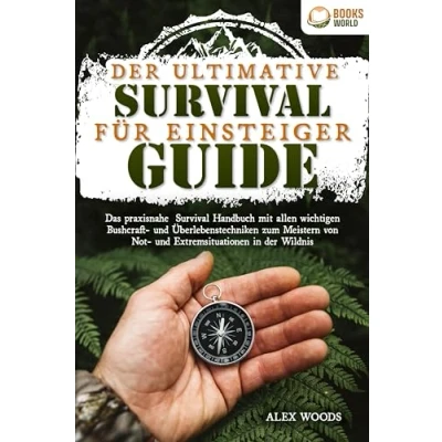 Afbeelding van der ultimative Survival Guide für Einsteiger: Das praxisnahe Handbuch mit allen wichtigen Bushcraft und Überlebenstechniken zum Meistern von Not Extremsituationen in Wildnis