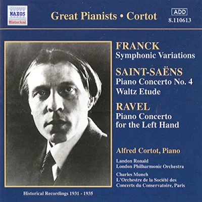 Afbeelding van Alfred Cortot Franck, Ravel (Historical) (CD)